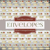 Vintage Envelopes Digital Paper DP2619 - Digital Paper Shop