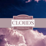 Skies Clouds Digital Paper DP646 - Digital Paper Shop