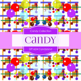 Candy Land Digital Paper DP1624 - Digital Paper Shop