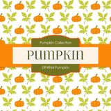 Pumpkin Digital Paper DP4964 - Digital Paper Shop