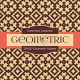 Geometric Patterns Digital Paper DP3257A - Digital Paper Shop