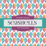 Seashells Digital Paper DP7113 - Digital Paper Shop