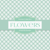Flowers Digital Paper DP4357B - Digital Paper Shop