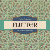 Classy Flutter Digital Paper DP7009A - Digital Paper Shop