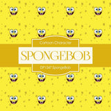 Spongebob Digital Paper DP1347 - Digital Paper Shop