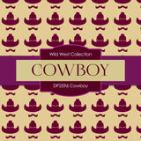 Cowboy Digital Paper DP2596 - Digital Paper Shop