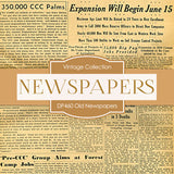 Old Newspapers Digital Paper DP460 - Digital Paper Shop