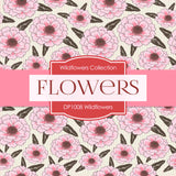 Wildflowers Digital Paper DP1008 - Digital Paper Shop