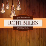 Lightbulbs Digital Paper DP6233A - Digital Paper Shop