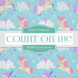 Count On Me Digital Paper DP3496 - Digital Paper Shop