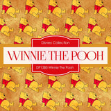 Winnie The Pooh Digital Paper DP1385 - Digital Paper Shop