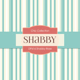 Shabby Rose Digital Paper DP616C - Digital Paper Shop - 4