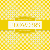 Flowers Digital Paper DP4357 - Digital Paper Shop