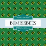Bumblebees Digital Paper DP2086 - Digital Paper Shop