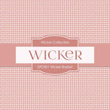 Wicker Basket Digital Paper DP2301 - Digital Paper Shop