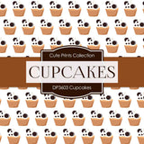 Cupcakes Digital Paper DP3603 - Digital Paper Shop