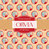 Olivia Digital Paper DP1389 - Digital Paper Shop