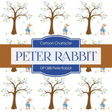 Peter Rabbit Digital Paper DP1388 - Digital Paper Shop