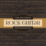 Pop Rock Guitar Digital Paper DP6474 - Digital Paper Shop