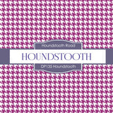 Houndstooth Digital Paper DP135 - Digital Paper Shop