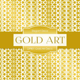 Gold Art Deco Digital Paper DP801 - Digital Paper Shop