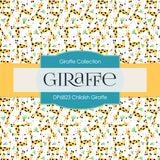 Childish Giraffe Digital Paper DP6823 - Digital Paper Shop