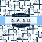 Baseball Digital Paper DP4505 - Digital Paper Shop