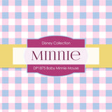 Baby Minnie Mouse Digital Paper DP1875 - Digital Paper Shop