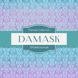Damask Digital Paper DP2468 - Digital Paper Shop