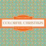 Colorful Christmas Digital Paper DP6130A - Digital Paper Shop