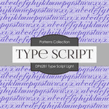 Type Script Light Digital Paper DP6281A - Digital Paper Shop