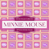 Minnie Mouse Digital Paper DP1616 - Digital Paper Shop