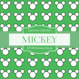 Mickey Mouse Digital Paper DP1081 - Digital Paper Shop