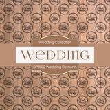 Wedding Elements Digital Paper DP3832 - Digital Paper Shop - 4