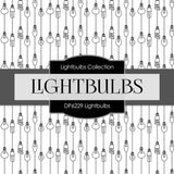 Lightbulbs Digital Paper DP6229A - Digital Paper Shop