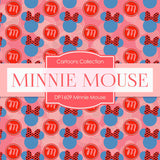 Minnie Mouse Digital Paper DP1609 - Digital Paper Shop