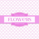 Flowers Digital Paper DP4365C - Digital Paper Shop