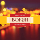 City Bokeh Digital Paper DP1054 - Digital Paper Shop