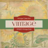 Vintage Style Digital Paper DP6055 - Digital Paper Shop - 4