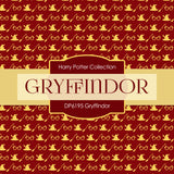 Gryffindor Harry Potter Digital Paper DP6195A - Digital Paper Shop