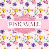 Pink Chrysanthemum Digital Paper DP212 - Digital Paper Shop