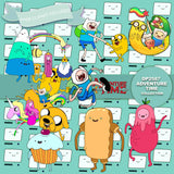 Adventure Time Digital Paper DP2587 - Digital Paper Shop