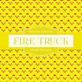 Fire Truck Digital Paper DP4367 - Digital Paper Shop