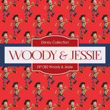 Woody Jessie Digital Paper DP1382 - Digital Paper Shop