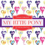 My Little Pony Paper DP1355 - Digital Paper Shop