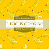 Curious George Digital Paper DP4522 - Digital Paper Shop