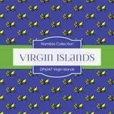 Virgin Islands Digital Paper DP6347 - Digital Paper Shop
