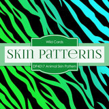 Animal Skin Prints Pattern Digital Paper DP4017 - Digital Paper Shop