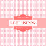 Lined Paper Digital Paper DP6167C - Digital Paper Shop