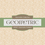 Geometric Patterns Digital Paper DP3271A - Digital Paper Shop